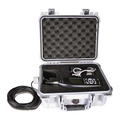 noise monitoring system with soundexpert lxt class-1 slm, random incidence prepolarized microphone, eps042 enclosure (uses d-cell batteries), exc010 cable, eps2116 outdoor microphone protection.
